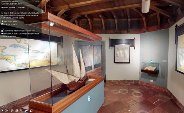 Una visita virtual para conocer los detalles y curiosidades del 'Diario de Colón'