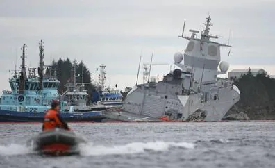 Noruega exculpa a Navantia del hundimiento de una fragata de su Marina