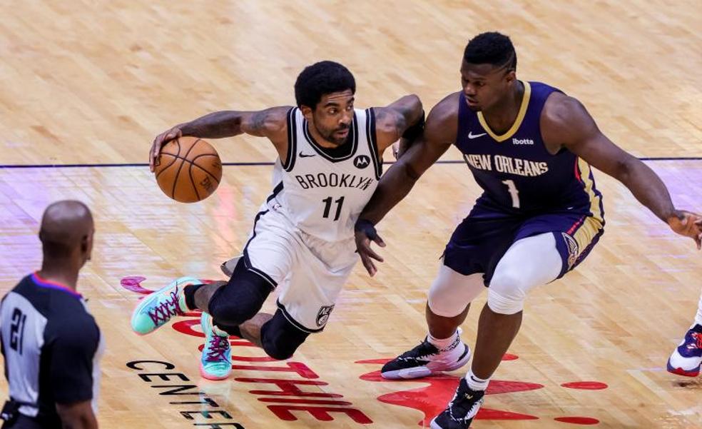 Irving protagoniza el triunfo de los Nets sobre los Pelicans
