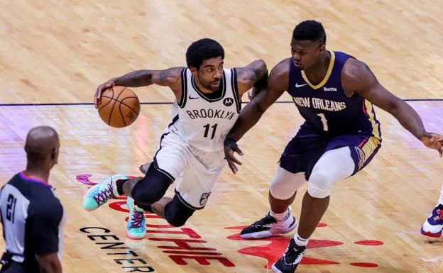 Irving protagoniza el triunfo de los Nets sobre los Pelicans