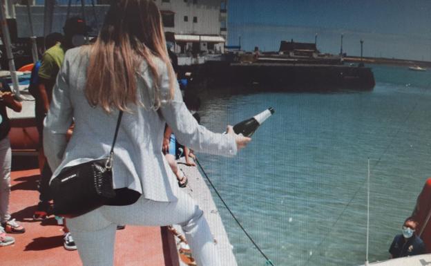 Nuevo barco para regatas en Arrecife