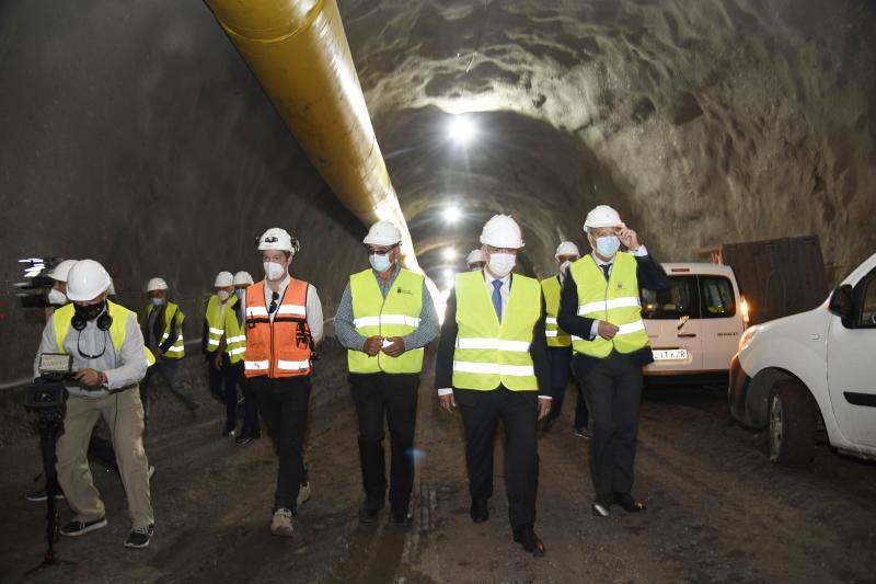 La segunda fase de la carretera de La Aldea alcanza los 2.000 metros de túnel