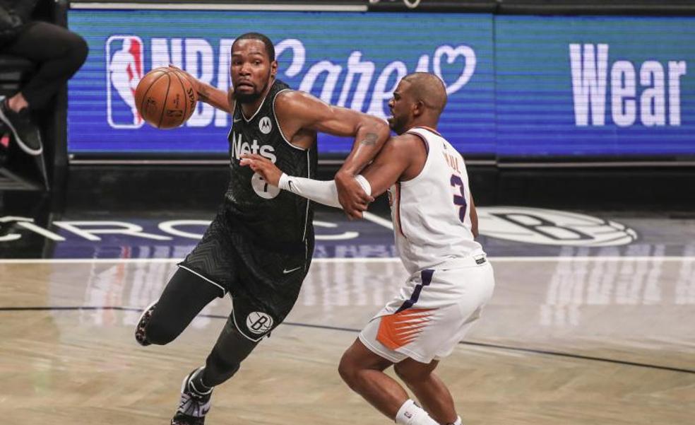 Durant regresa por todo lo alto en el triunfo de los Nets