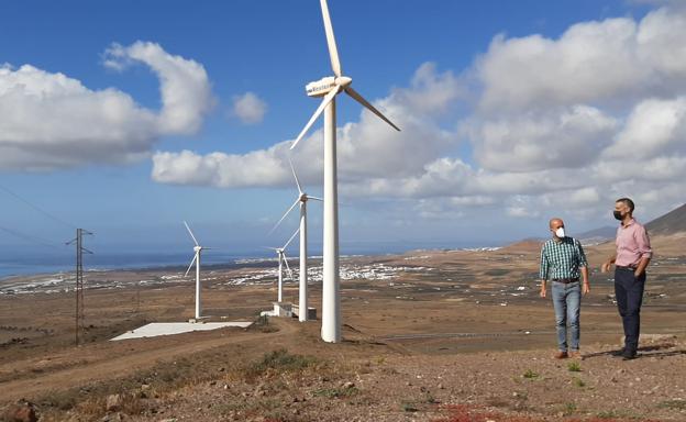 San Bartolomé tramita el desmonte del parque eólico de Montaña de Mina