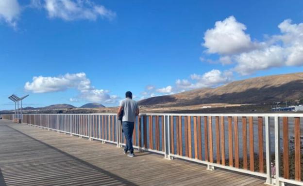 La nueva pasarela de Arrieta, al fin en uso