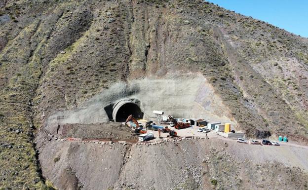 Las obras de perforación del túnel de Guguillo estarán completadas este mes