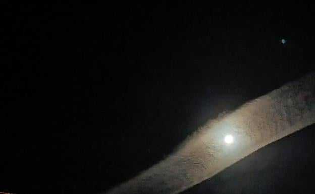 Lluvia de estrellas de los restos del cometa Halley