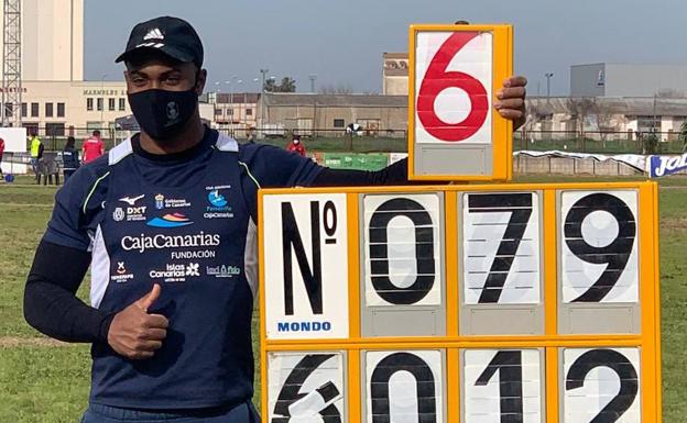 El canario Yasiel Sotero se mide este fin de semana con los mejores discóbolos absolutos de Europa