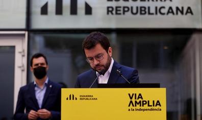 Aragonès rompe las negociaciones y anuncia un gobierno en solitario
