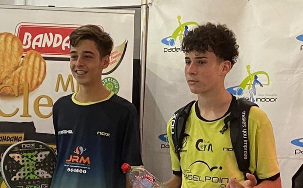 Tomás y Aymar, de nuevo subcampeones de Canarias en pádel