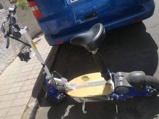 Denunciado por conducir un vehículo de movilidad personal sin matricular y carné