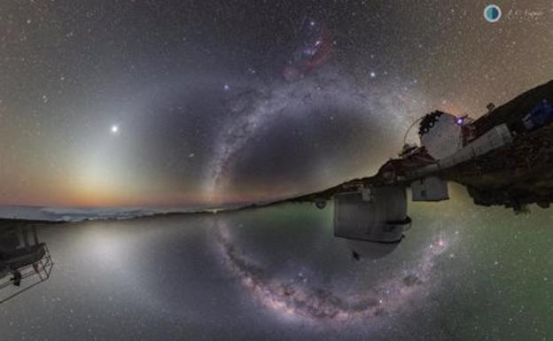 El Observatorio de La Palma tiene el cielo más oscuro del planeta