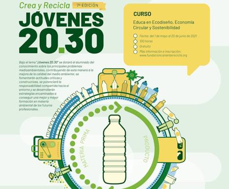 La 7ª edición del proyecto Crea y Recicla continúa educando a los jóvenes en Economía Circular y Desarrollo Sostenible en Canarias