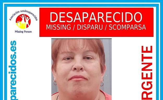 Desaparece una mujer que necesita medicación