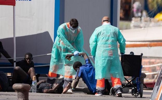 La llegada de inmigrantes vuelve a aumentar en mayo