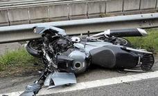 Razones por las que los accidentes de moto aumentan mientras bajan los de coche