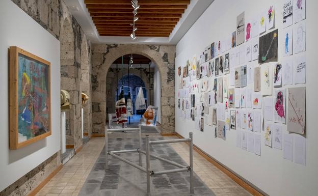 Daniel Rietti expone sus 'Trazas' en la Fundación Mapfre Guanarteme