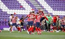 Las mejores imágenes del Valladolid-Atlético