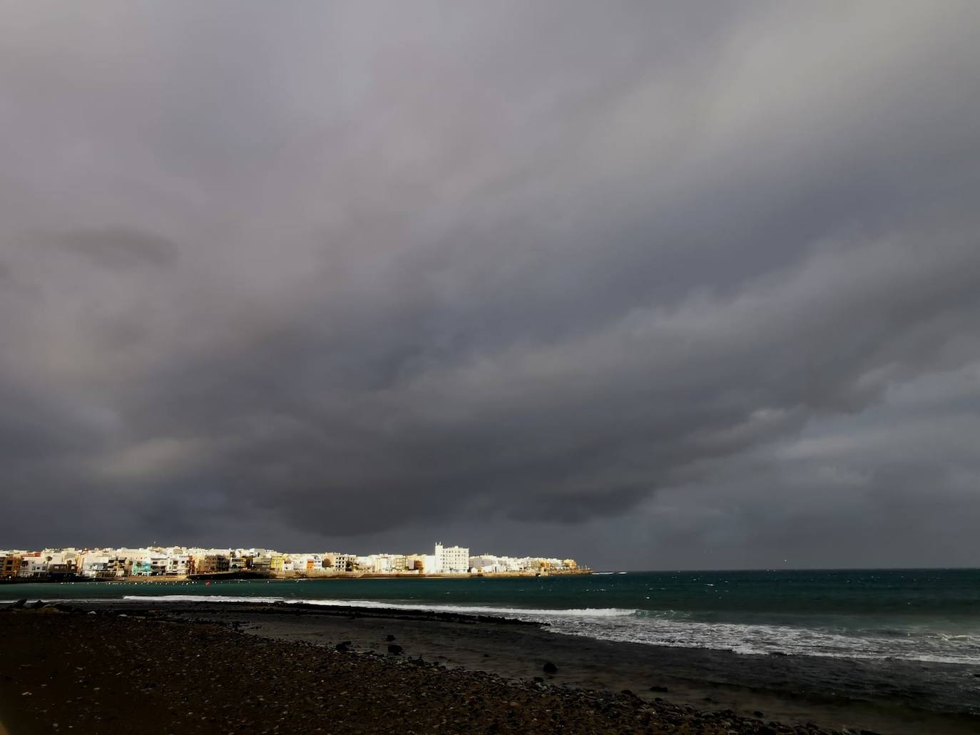 Probabilidad de lluvias débiles, viento y fuerte oleaje