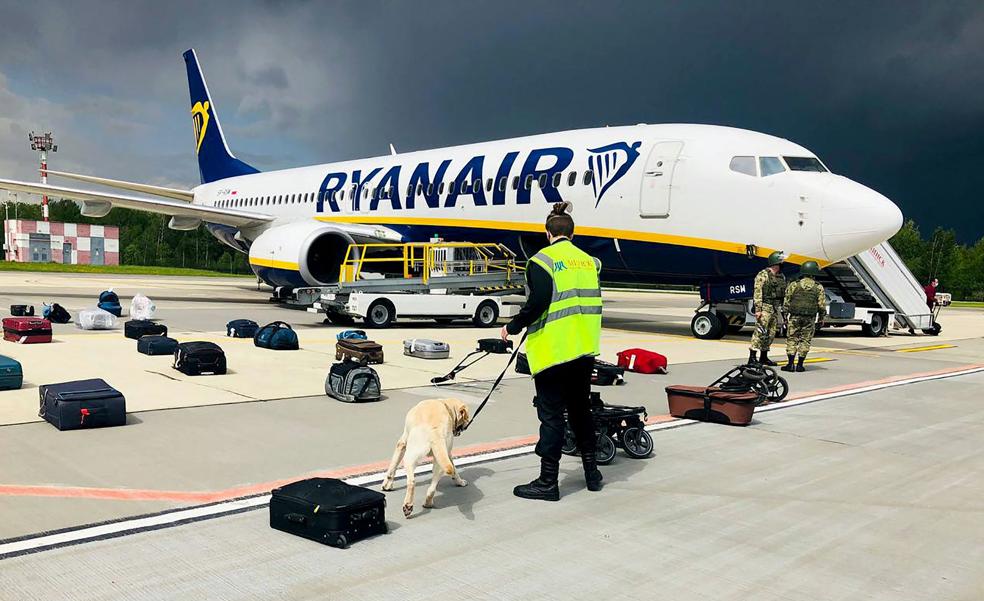 La UE cerrará su espacio aéreo a Bielorrusia por secuestrar el avión de Ryanair
