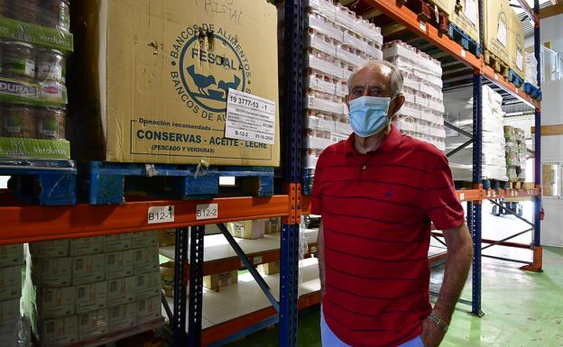 El canario Pedro Llorca, al frente de los Bancos de Alimentos
