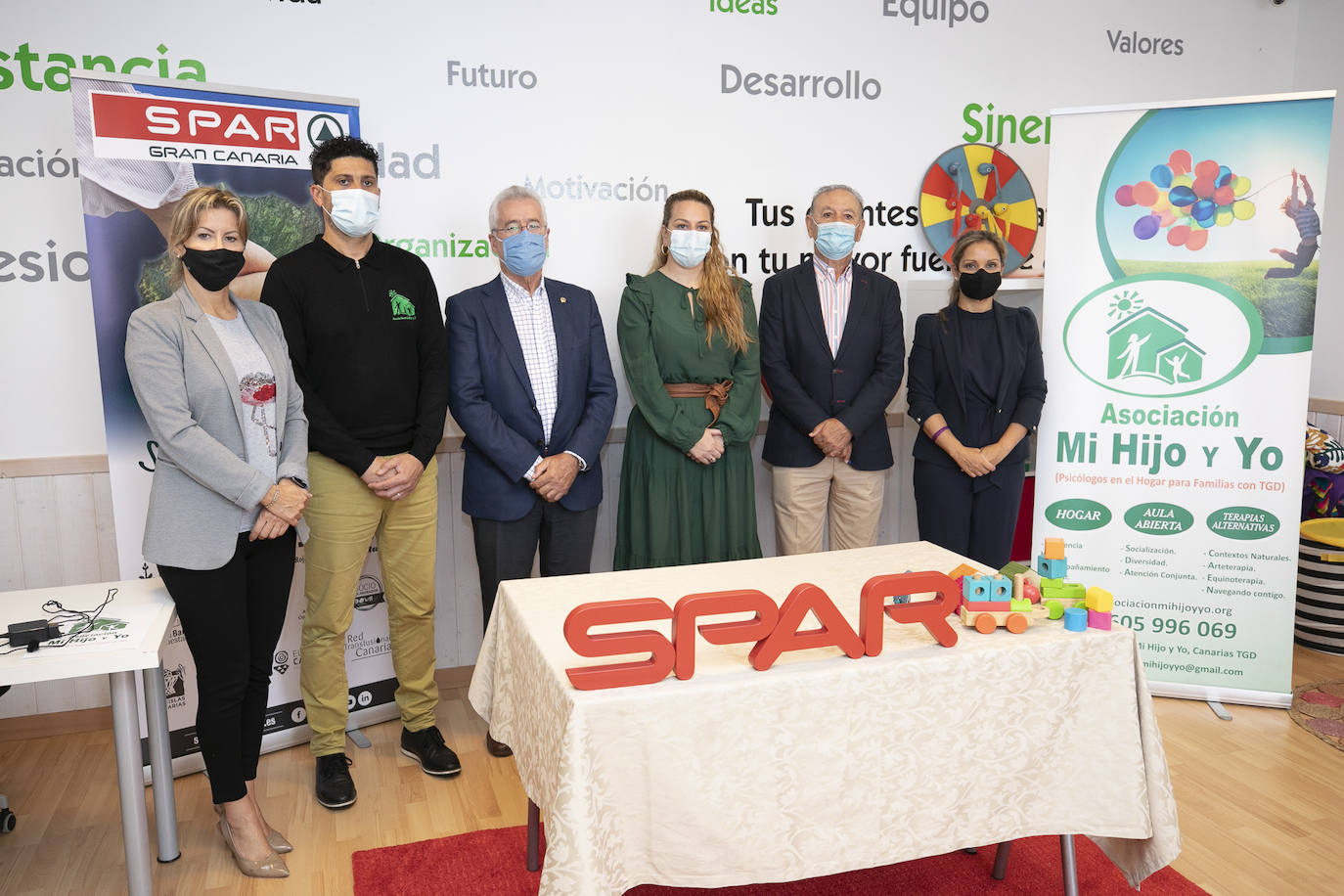 Spar Gran Canaria colabora con la 'Asociación mi hijo y yo' apoyando la atención psicológica en el hogar