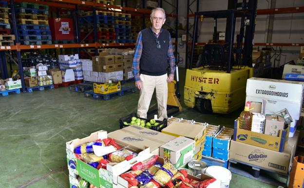 «El último año ha sido muy difícil para los bancos de alimentos, pero estoy ilusionado»