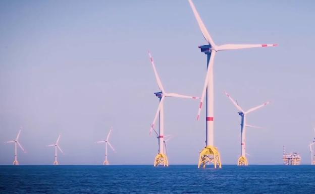 Iberdrola lanza el mayor parque eólico marino de España en aguas del Sureste