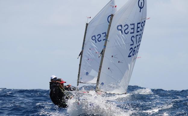Patricia Caballero y Miguel Álvarez, campeones de Canarias sub 16 en La Palma