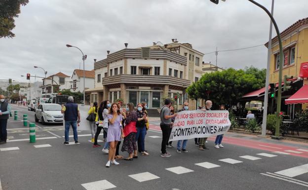 Hidalgo cree que el refuerzo temporal de la plantilla desatascará la ayuda social