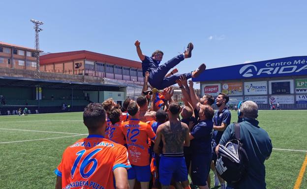 Día histórico del San Mateo con su ascenso a Segunda RFEF