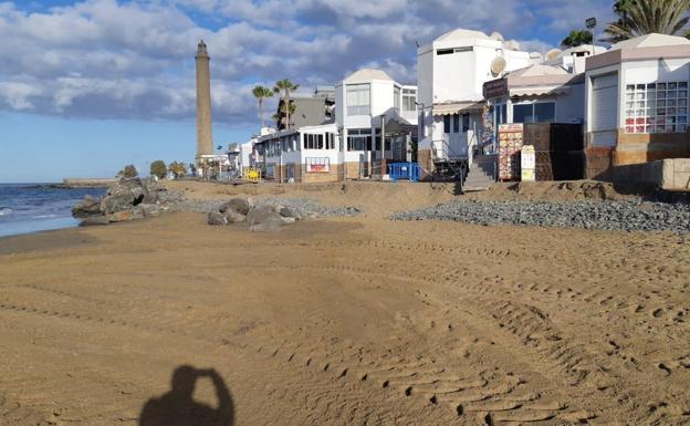 San Bartolomé pide recuperar la pasarela de la escollera del Oasis