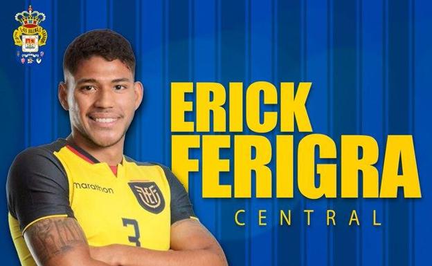 El central Erick Ferigra, nuevo refuerzo de la UD