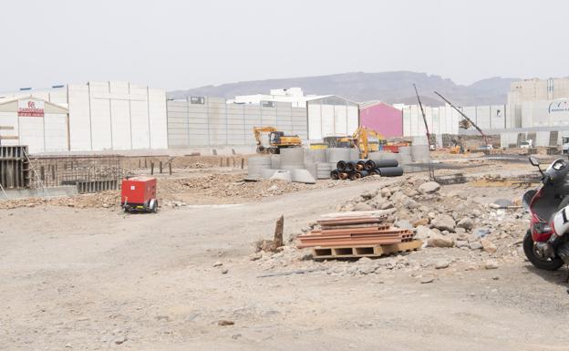 Aldi construye en Agüimes su centro logístico para la isla