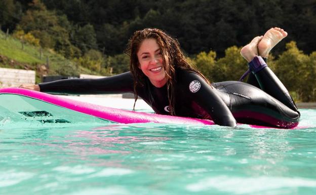 Shakira graba su último vídeoclip en Tenerife