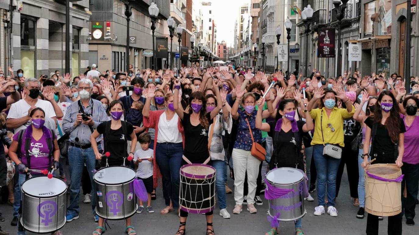 Canarias sale a la calle por Anna y Olivia: «Somos una sociedad enferma de machismo»