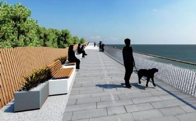 Turismo destina 1,6 millones para un paseo marítimo en la playa de La Aldea