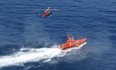 Medios aéreos se reincorporan en la búsqueda de pescador que cayó al mar