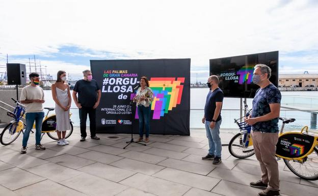 Las Palmas de Gran Canaria reivindica la diversidad con motivo del Día del Orgullo LGTBI+