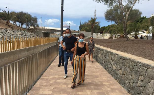 Un paseo por el barranco de Pino Seco une la parte alta de Arguineguín con la playa