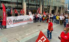 Éxito de la huelga de hoy en CaixaBank: han cerrado el 80% de las oficinas de Canarias
