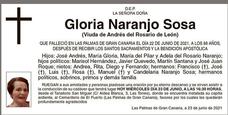 Gloria Naranjo Sosa