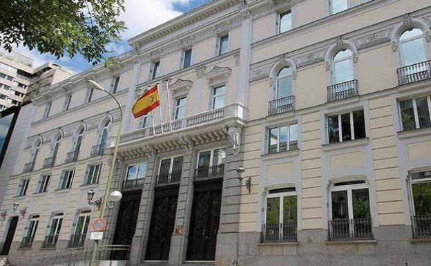 Sede del Consejo General del Poder Judicial, en Madrid.
