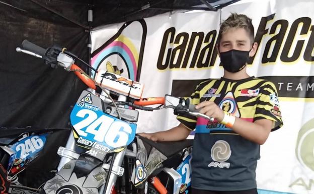 Anfi respalda a Canary Factory que aspira al campeonato de Europa de motocross