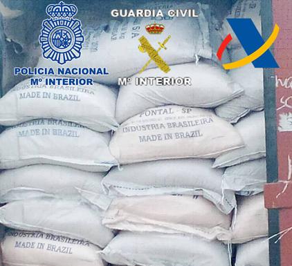 Interceptan en Benín 190 kilos de cocaína procedente de Gran Canaria
