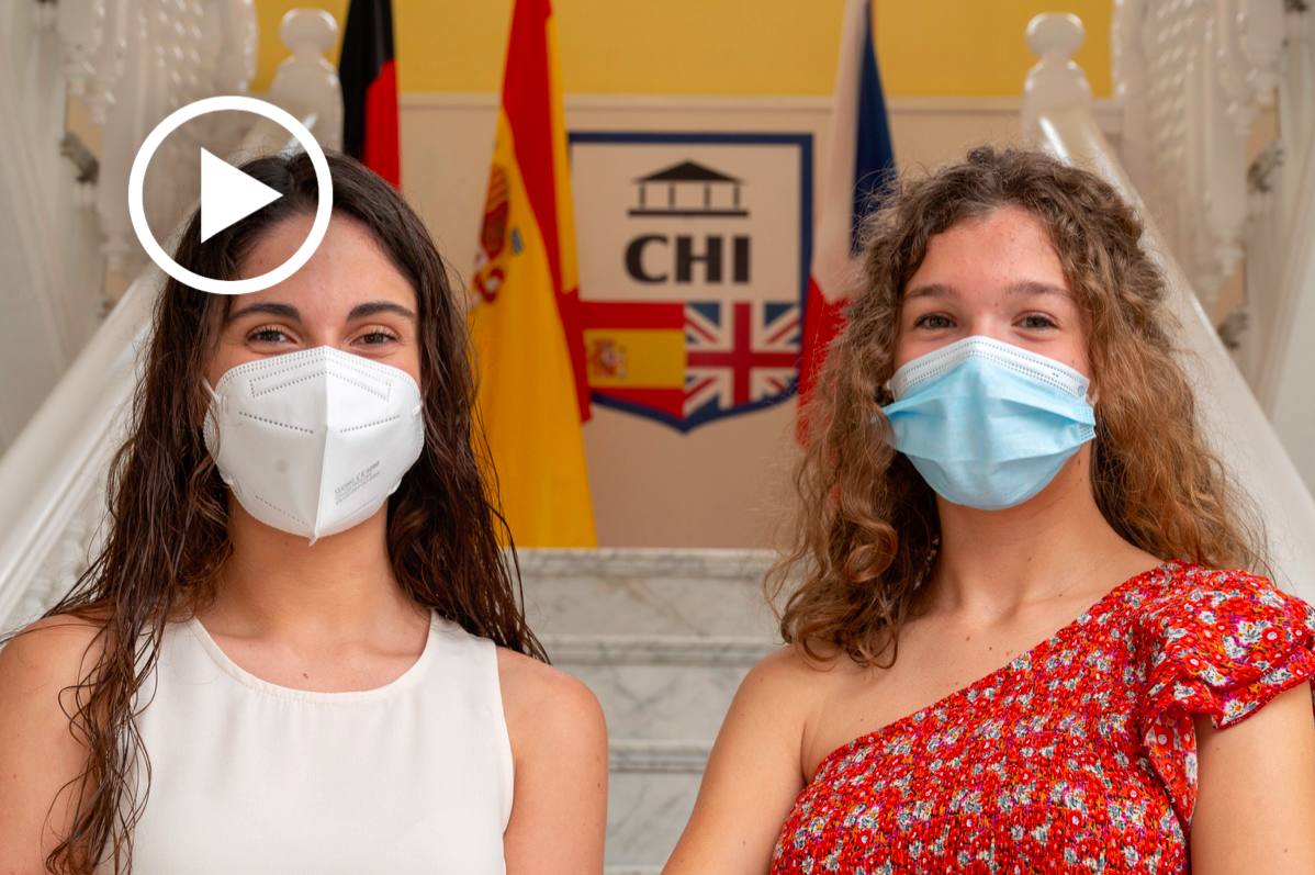 Vídeo Selectividad EBAU. Martina y Noelia, las alumnas 10 del Colegio Hispano Inglés