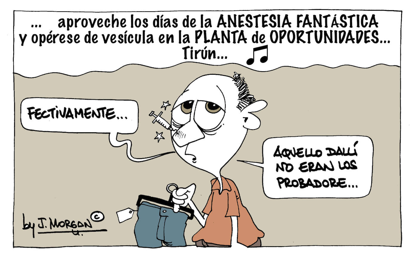 El humor de Morgan de este domingo 4 de julio