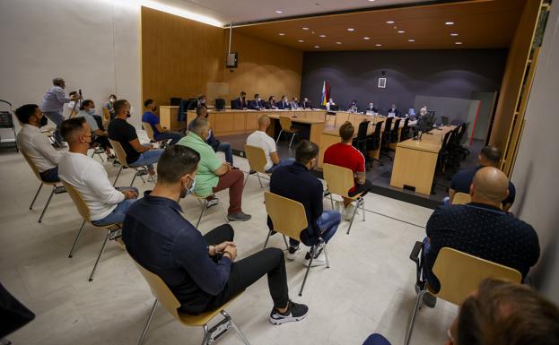 Ocho años para el único que negó estar en la banda de los 2.505 kilos de coca