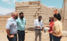 El Cabildo 'apuntala' la construcción del centro de sementales de la cabra en Tefía