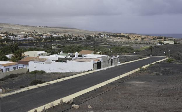 Pájara invierte 1,5 millones en la urbanización de La Pared para dotarla (por fin) de servicios